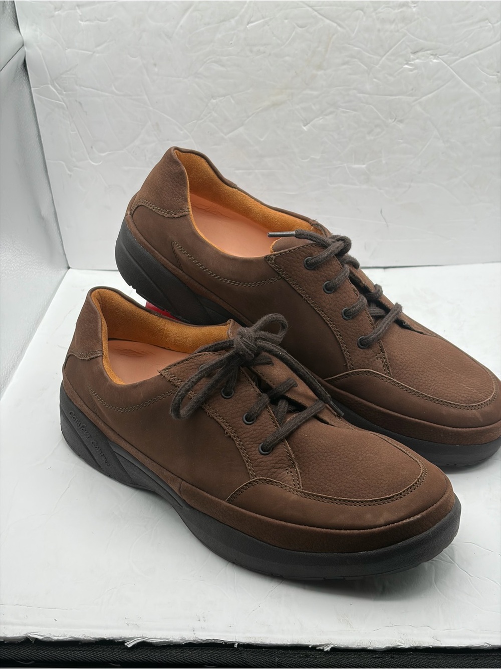 Dr. Comfort Justin Casual Comfort Shoes, #5520, Brown, LEA, Mens 15 Wide